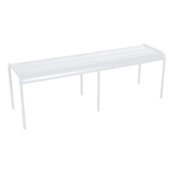 Luxembourg Bench 145 Cotton White