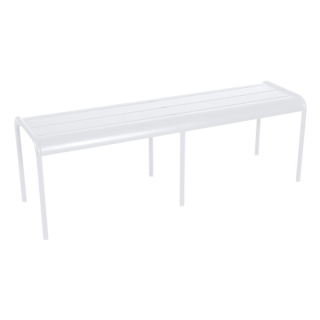 Luxembourg Bench 145 Cotton White
