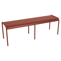 Luxembourg Bench 145 Red Ochre