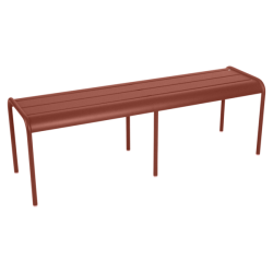 Luxembourg Bench 145 Red Ochre