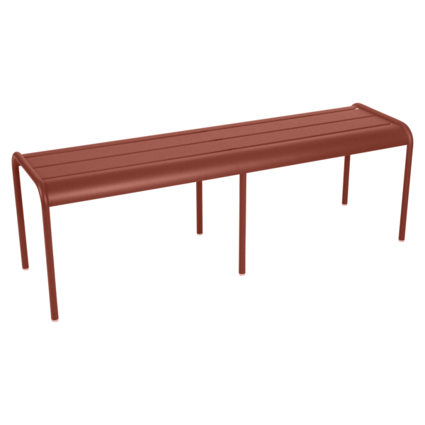 Luxembourg Bench 145 Red Ochre