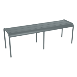 Luxembourg Bench 145 Storm Grey