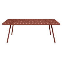 Luxembourg Table 207x100 Red Ochre