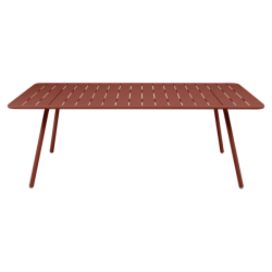 Luxembourg Table 207x100 Red Ochre