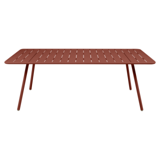 Luxembourg Table 207x100 Red Ochre
