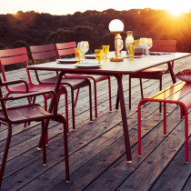 Luxembourg Table 207x100 Clay Grey