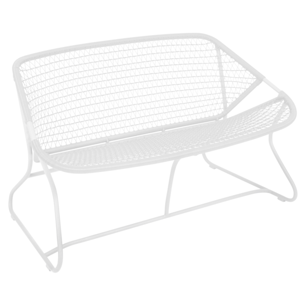 Sixties Bench 118 Cotton White