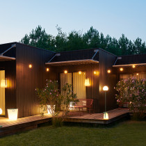 Sixties Bench 118 Cotton White