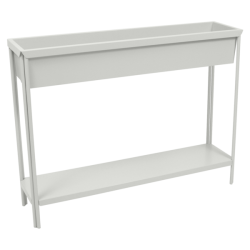 Terrazza Large Planter 120 Steel Grey