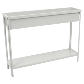 Terrazza Large Planter 120 Steel Grey