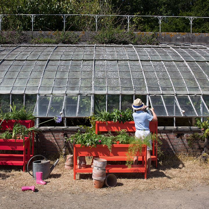 Terrazza Large Planter 120 Storm Grey