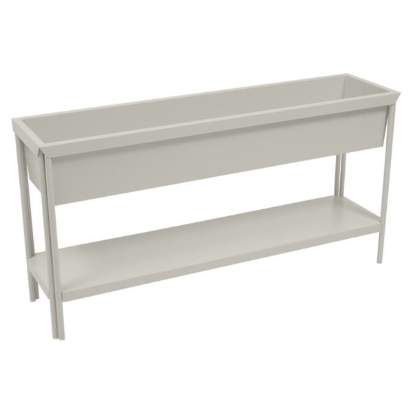 Terrazza Medium Planter 120 Clay Grey