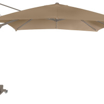 Парасолька Flexo Taupe 3x3 з базою Kit Flexo
