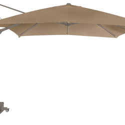 Парасолька Flexo Taupe 3x3 з базою Kit Flexo