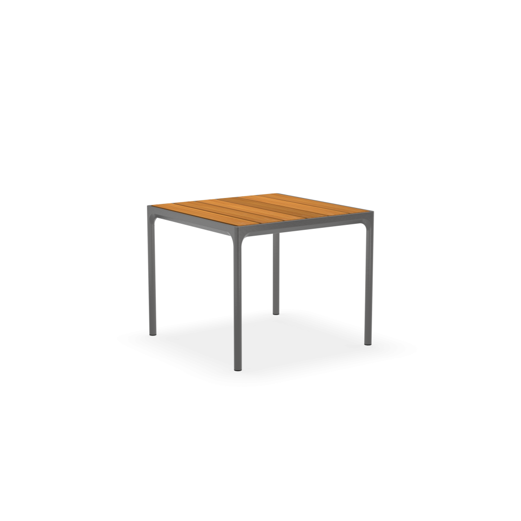 Стіл Four 90x90 Grey Bamboo