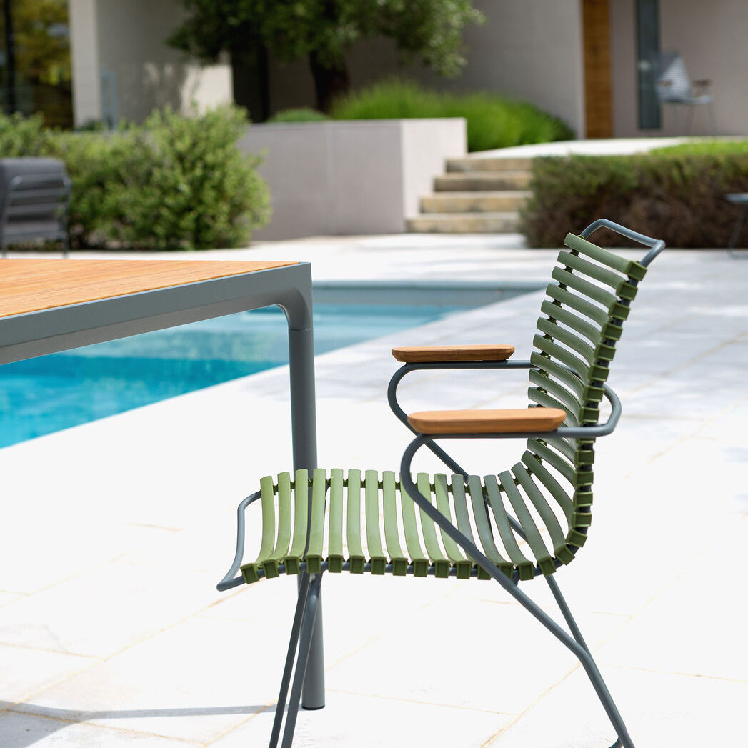 Стіл Four 90x90 Grey Bamboo