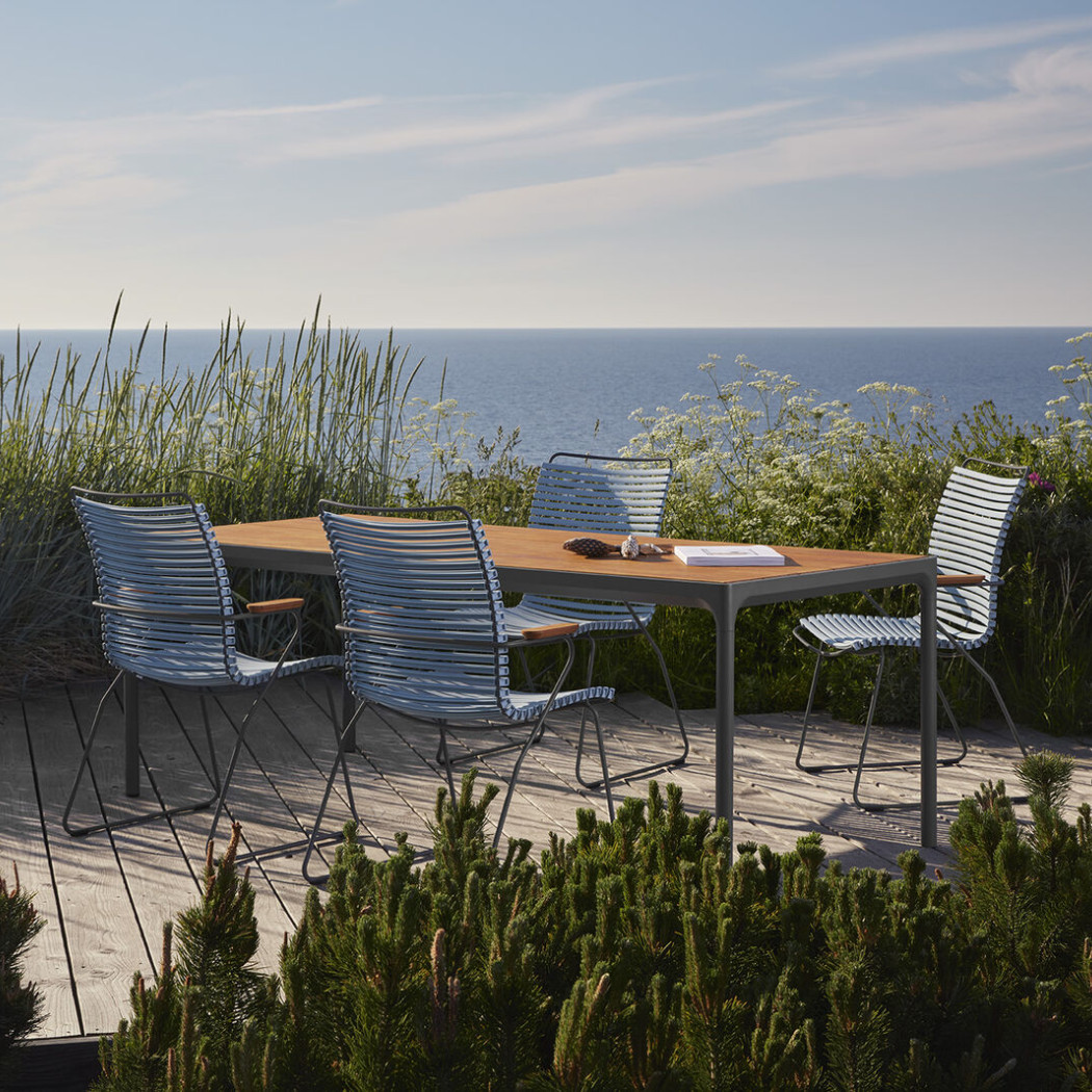 Стіл Four 160 Grey Bamboo