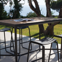 Барний стіл Four 160x90 Black Bamboo