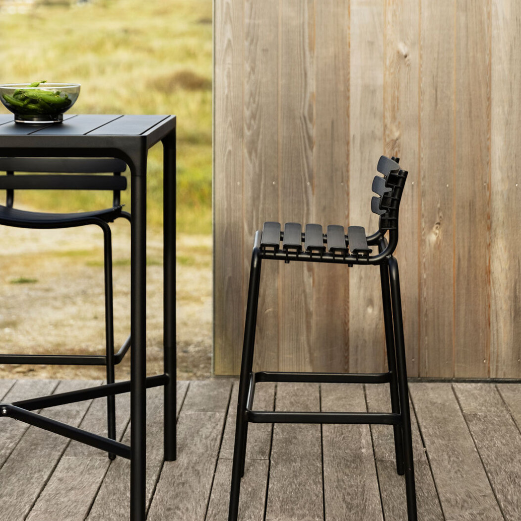 Барний стіл Four 160x90 Black Bamboo