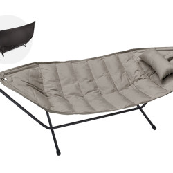 Гамак Headdemock Superb Deluxe + Подушка + Чохол Grey Taupe