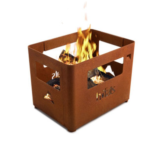 Гриль - вогнище Beer Box Fire Basket rusty