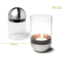 Gravity Candle 90 Silver