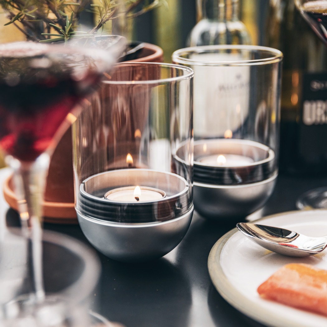 Gravity Candle 90 Silver