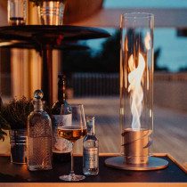 Настільний Камін Spin 900 Grey