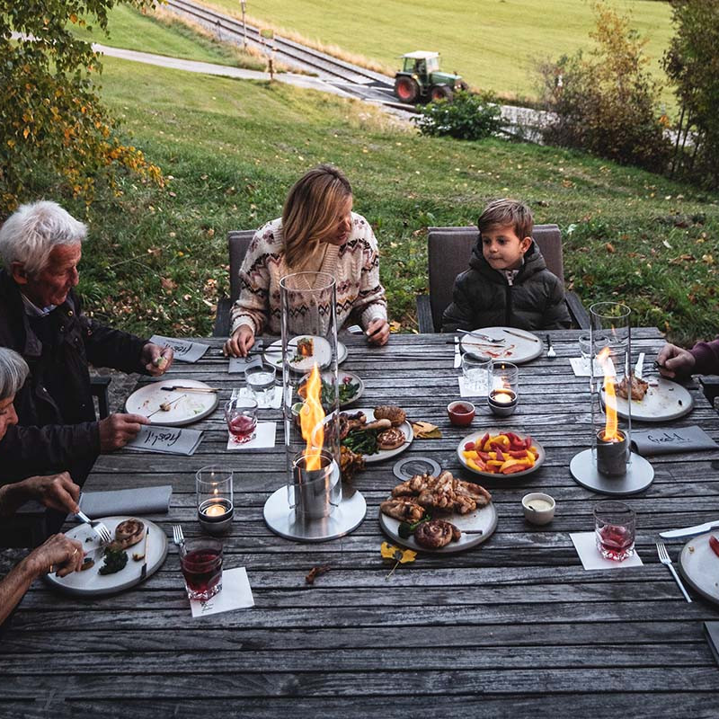 Настільний Камін Spin 900 Grey