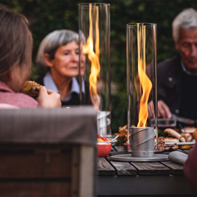 Настільний Камін Spin 900 Grey