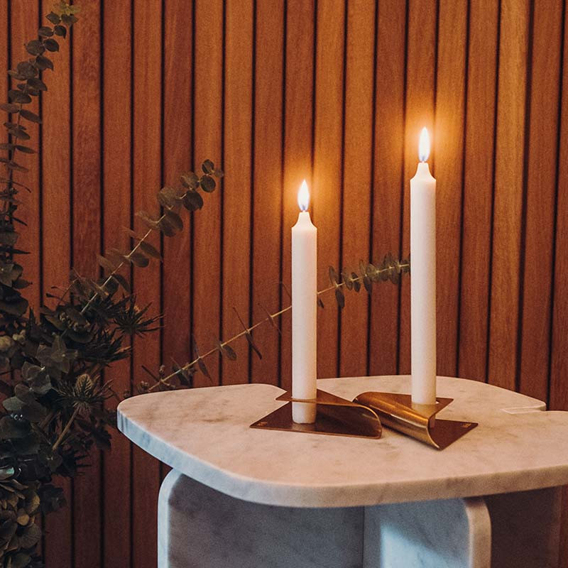 Набір Square Candle Gold