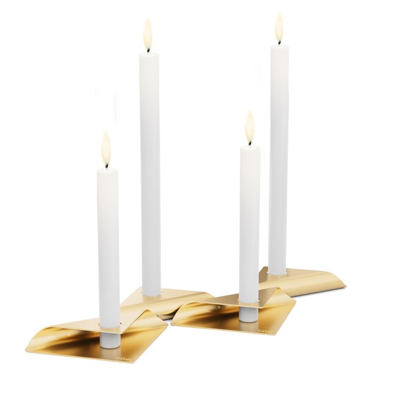 Набір Square Candle Gold