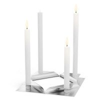 Набір Square Candle Silver