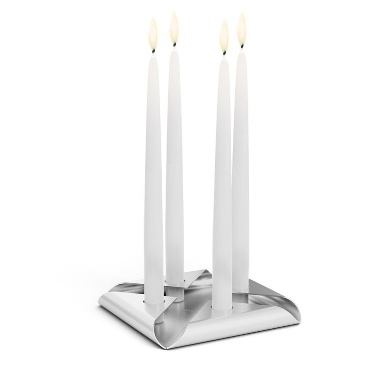 Набір Square Candle Silver