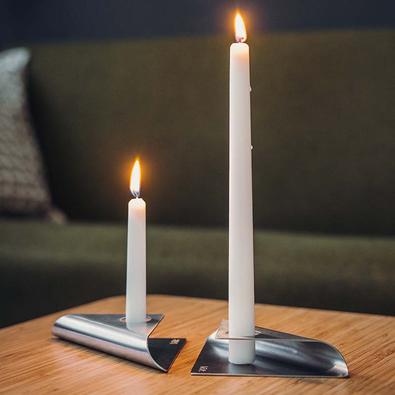 Набір Square Candle Silver