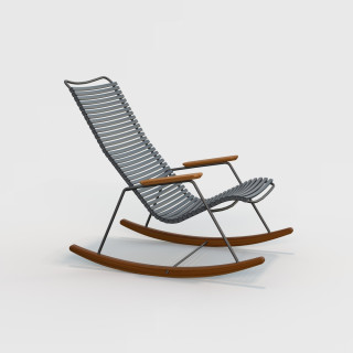 Крісло-гойдалка Click Rocking Chair Dark Grey