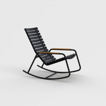 Крісло-гойдалка Reclips Rocking Chair Black Bamboo