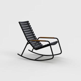 Крісло-гойдалка Reclips Rocking Chair Black Bamboo