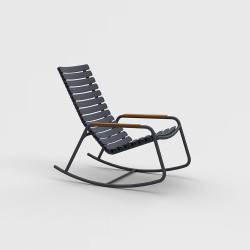 Крісло-гойдалка Reclips Rocking Chair Grey Bamboo