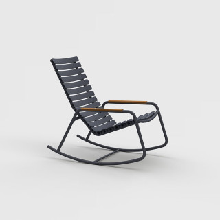 Крісло-гойдалка Reclips Rocking Chair Grey Bamboo