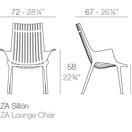 Крісло Ibiza Lounge Chair Black