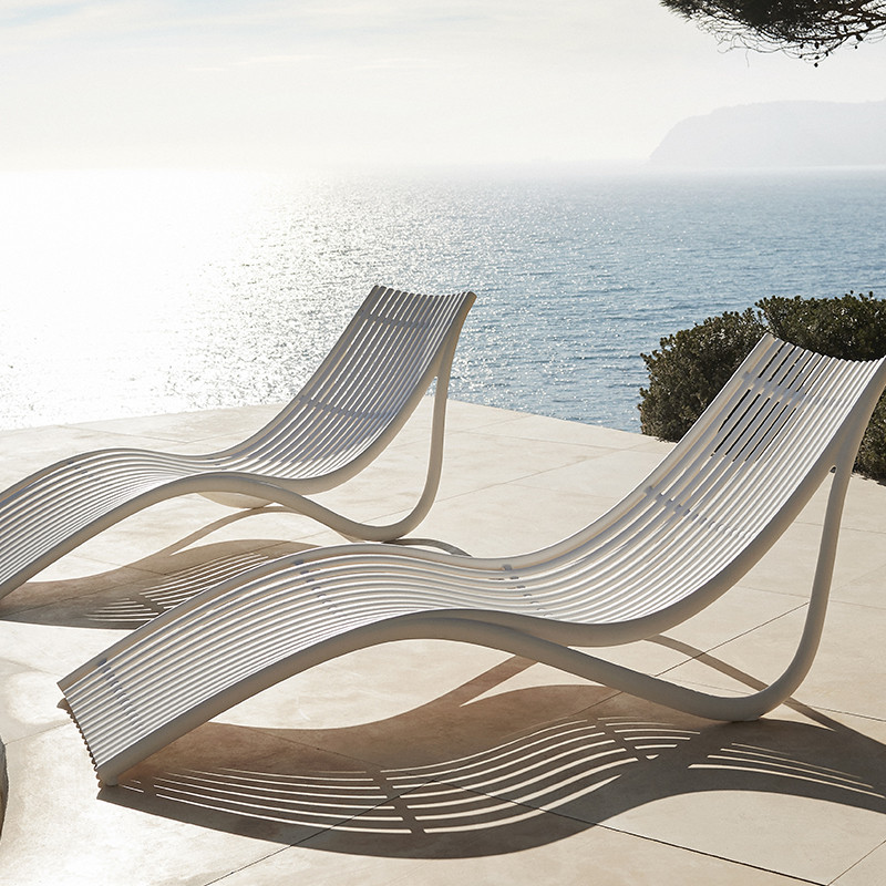 Шезлонг Ibiza Sun Lounger White