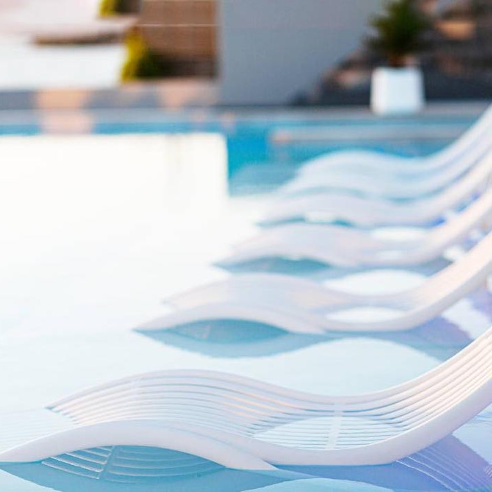 Шезлонг Ibiza Sun Lounger White