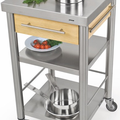 Auxilium Container Long Grain Hornbeam 500x500x900 Drawer 1