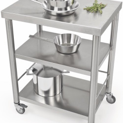 Auxilium Container Stainless Steel 700x500x900