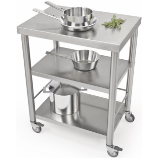 Auxilium Container Stainless Steel 700x500x900