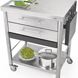 Auxilium Container Stainless Steel 700x500x900 Drawer 2