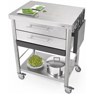 Auxilium Container Stainless Steel 700x500x900 Drawer 2