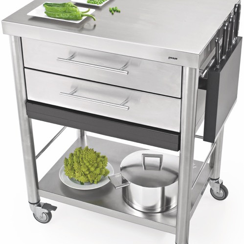 Auxilium Container Stainless Steel 700x500x900 Drawer 2