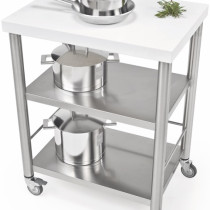 Auxilium Container Acrylic Stone White 700x500x900